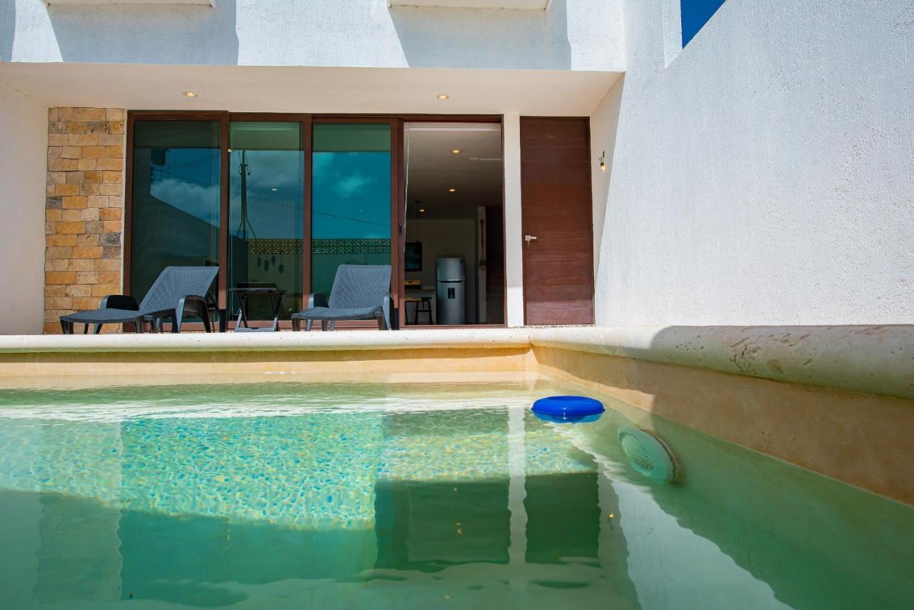 97982 New Modern Villa, Private Pool, High Internet Speed, 2 Blocks From The Beach Pueblo Pueblo Chicxulub Εξωτερικό φωτογραφία