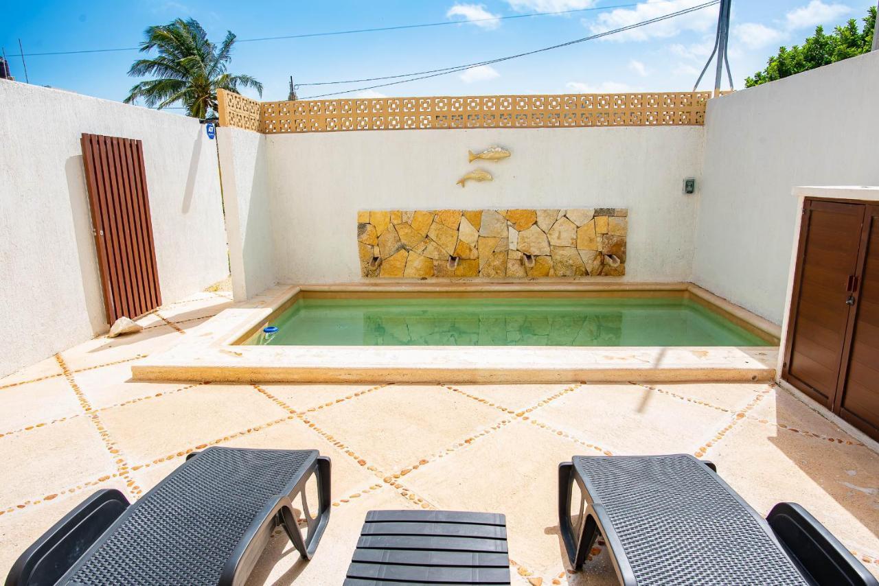 97982 New Modern Villa, Private Pool, High Internet Speed, 2 Blocks From The Beach Pueblo Pueblo Chicxulub Εξωτερικό φωτογραφία