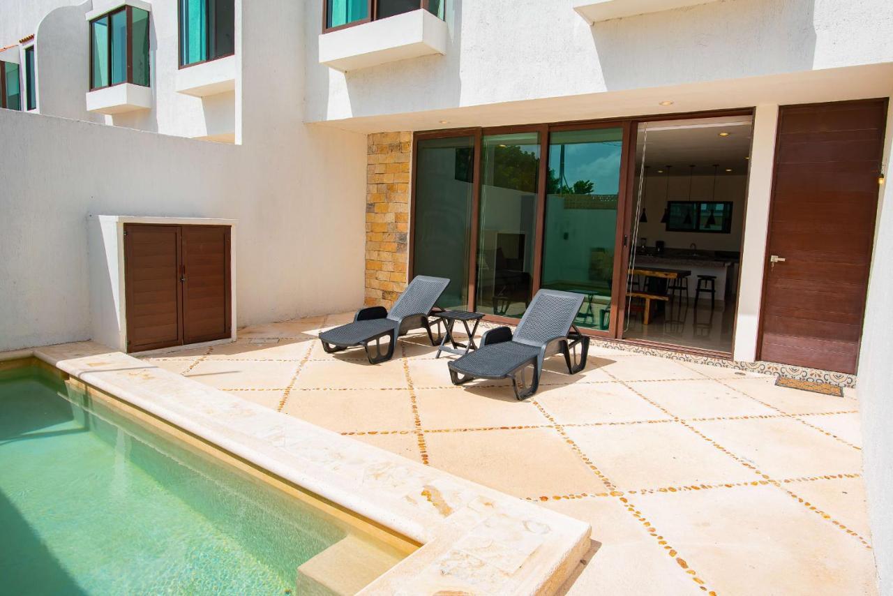 97982 New Modern Villa, Private Pool, High Internet Speed, 2 Blocks From The Beach Pueblo Pueblo Chicxulub Εξωτερικό φωτογραφία