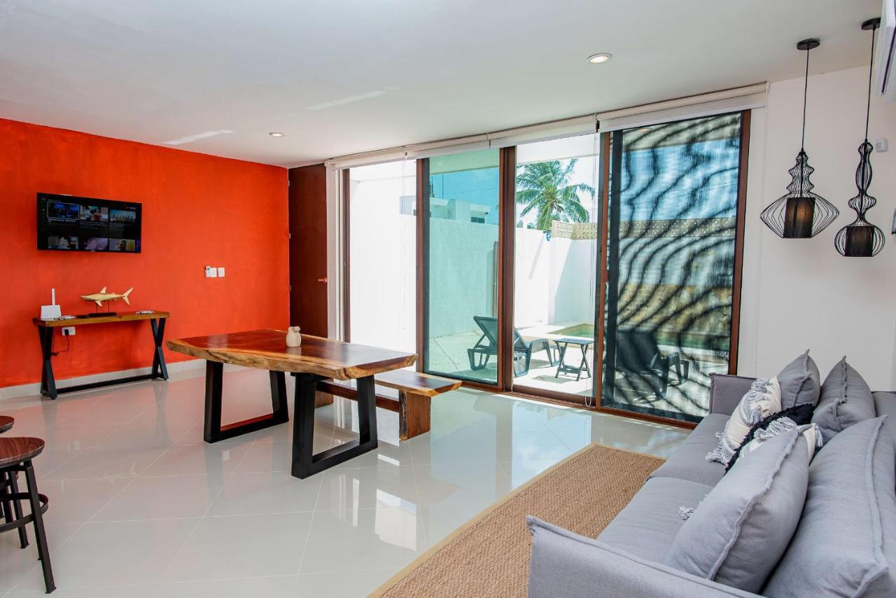 97982 New Modern Villa, Private Pool, High Internet Speed, 2 Blocks From The Beach Pueblo Pueblo Chicxulub Εξωτερικό φωτογραφία